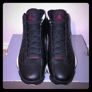 Air Jordan 13 Retro black gym red